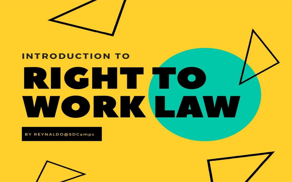 如何备赛哈佛/斯坦福之二：Right-to-work laws do more harm than good.